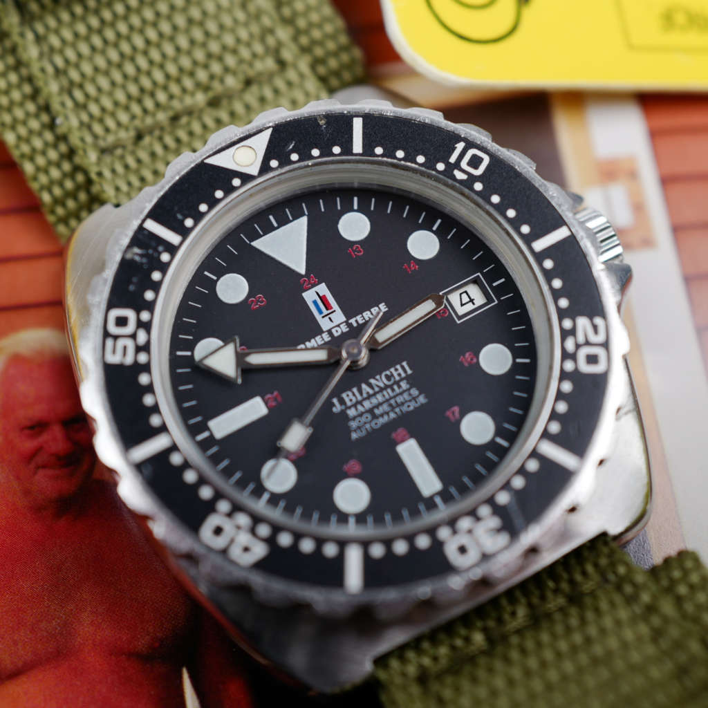 cafe noir les montres horloger jacques bianchi 1993 marseille JB 300 JB300 vintage mrp armee de terre_7 cafe noir les montres horloger jacques bianchi 1993 marseille JB 300 JB300 vintage mrp armée de terre gdse dgsi