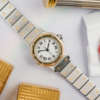 cafe noir montres horloger marseille cartier-santos-femme-octogonale-ref-0906-vintage-1980-bicolore