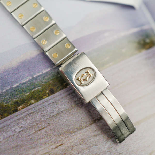 cafe noir montres horloger marseille cartier-santos-femme-octogonale-ref-0906-vintage-1980-bicolore