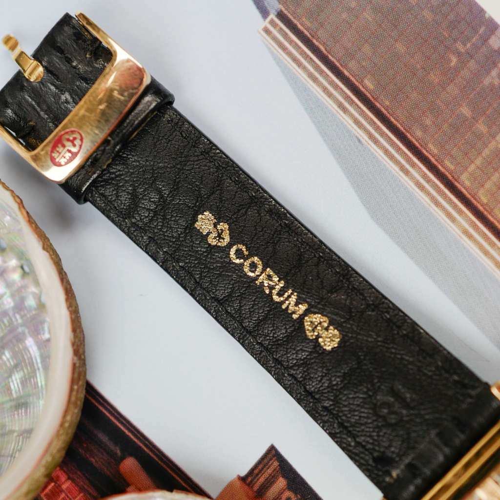 cafe noir les montres vintage marseille horloger corum golden bridge vintage années 1990 mecanique rare ref 13 850 56 manuelle mouvement 2935