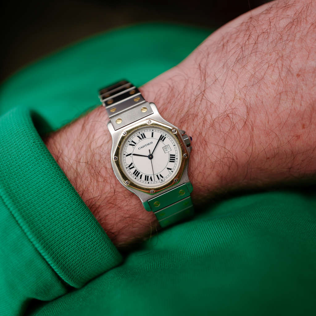 cafe noir montres horloger marseille boite papiers service full set cartier santos octogonale gm or et acier ref 2966 vintage 1990_24 cafe noir montres horloger marseille boite papiers service full set Cartier Santos octogonale GM or et acier réf 2966 vintage 1990