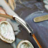 cafe noir montres horloger marseille montre Sally vintage tank cintrée atypique rectangle cadran bleu mécanique manuelle