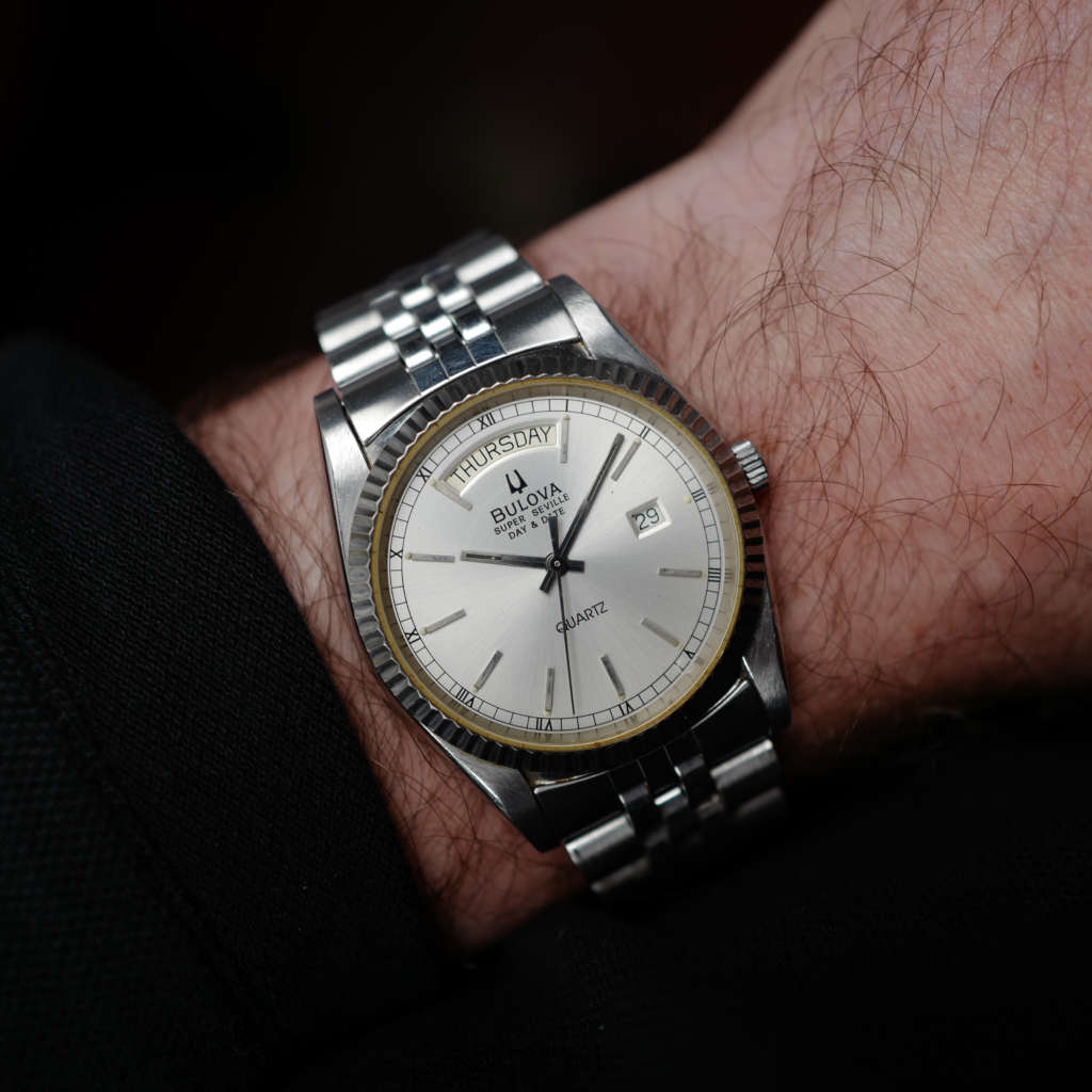 cafe-noir-les-montres-horlogerie-vendeur-marseille-aix-bulova-super-séville-quartz-vintage-années-1980-jubilee-day-date