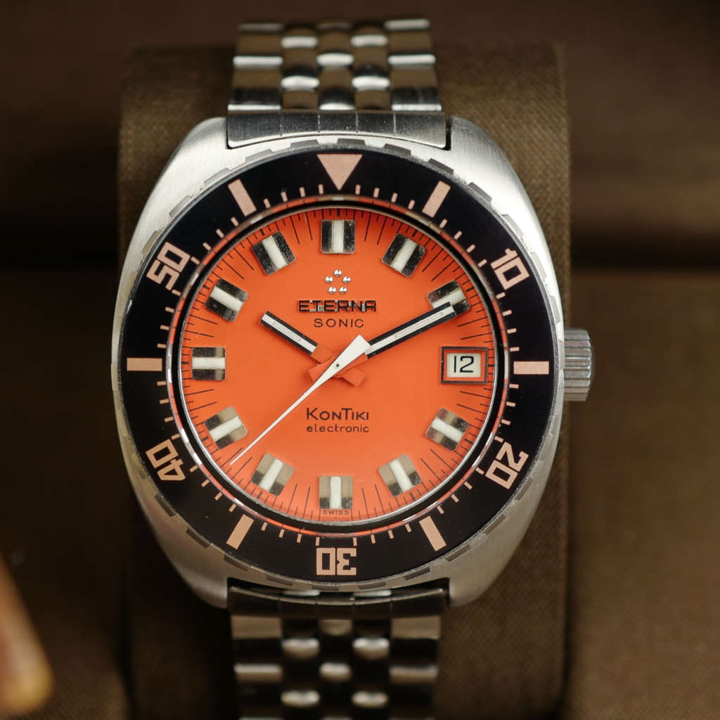 cafe noir les montres vintage horlogerie marseille aix cafe noir montres vintage marseille eterna sonic kontiki mouvement tunning fork ETERNA 1550 full set stickers orange dial gay frere strap_12 cafe noir les montres vintage horlogerie marseille aix cafe noir montres vintage marseille eterna sonic kontiki mouvement tunning fork ETERNA 1550 full set stickers orange dial gay freres strap