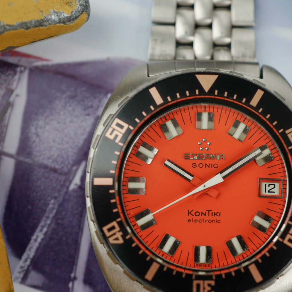 cafe noir les montres vintage horlogerie marseille aix cafe noir montres vintage marseille eterna sonic kontiki mouvement tunning fork ETERNA 1550 full set stickers orange dial gay frere strap_3 cafe noir les montres vintage horlogerie marseille aix cafe noir montres vintage marseille eterna sonic kontiki mouvement tunning fork ETERNA 1550 full set stickers orange dial gay freres strap