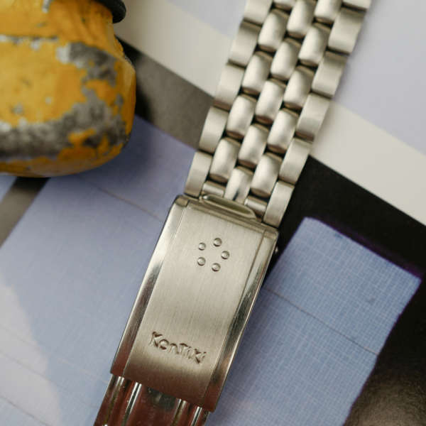 cafe noir les montres vintage horlogerie marseille aix cafe noir montres vintage marseille eterna sonic kontiki mouvement tunning fork ETERNA 1550 full set stickers orange dial gay freres strap