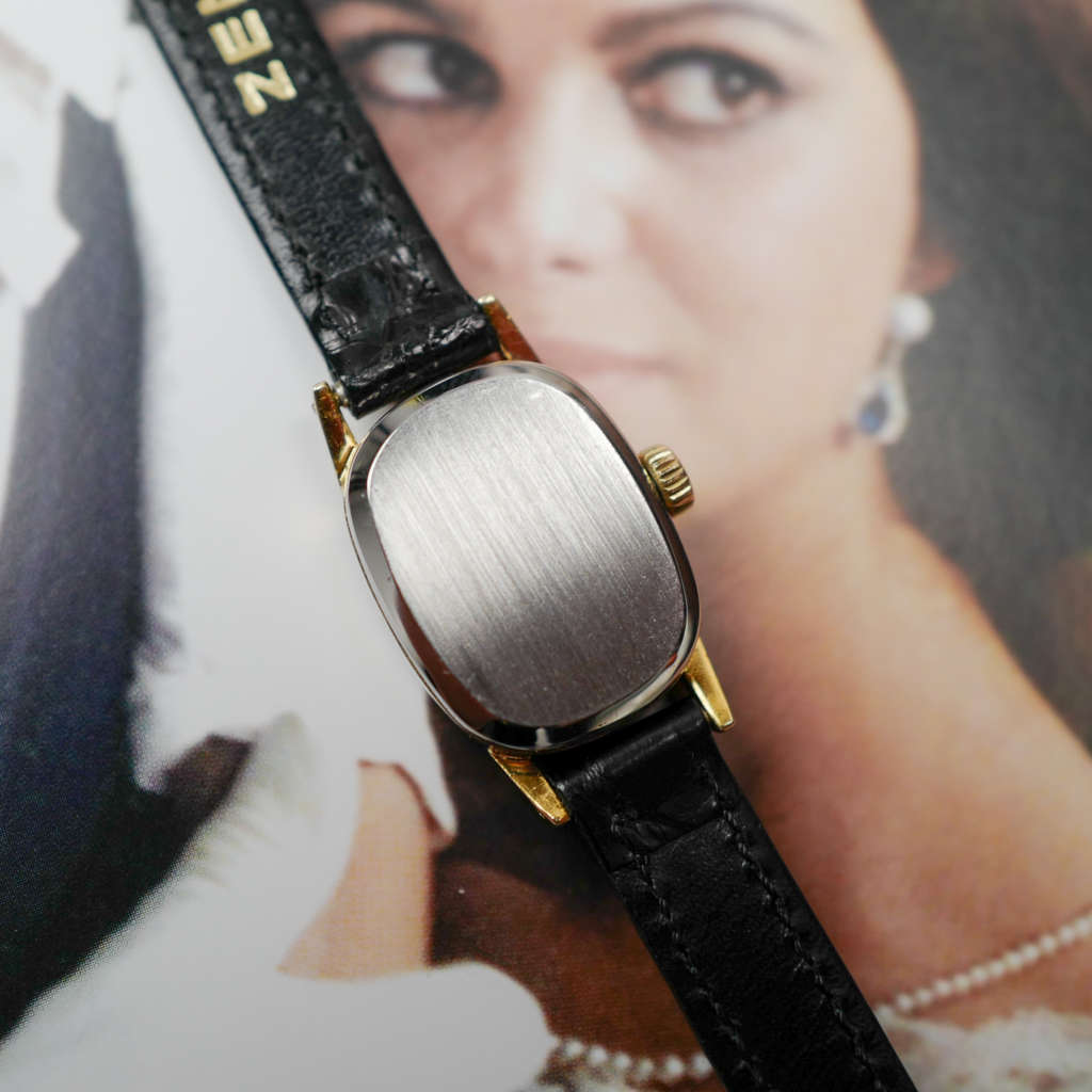 cafe noir les montres vintage horlogerie marseille aix cafe noir montres vintage marseille omega Mini Ellipse 511 289 de 1969 vintage femme dorée mécanique