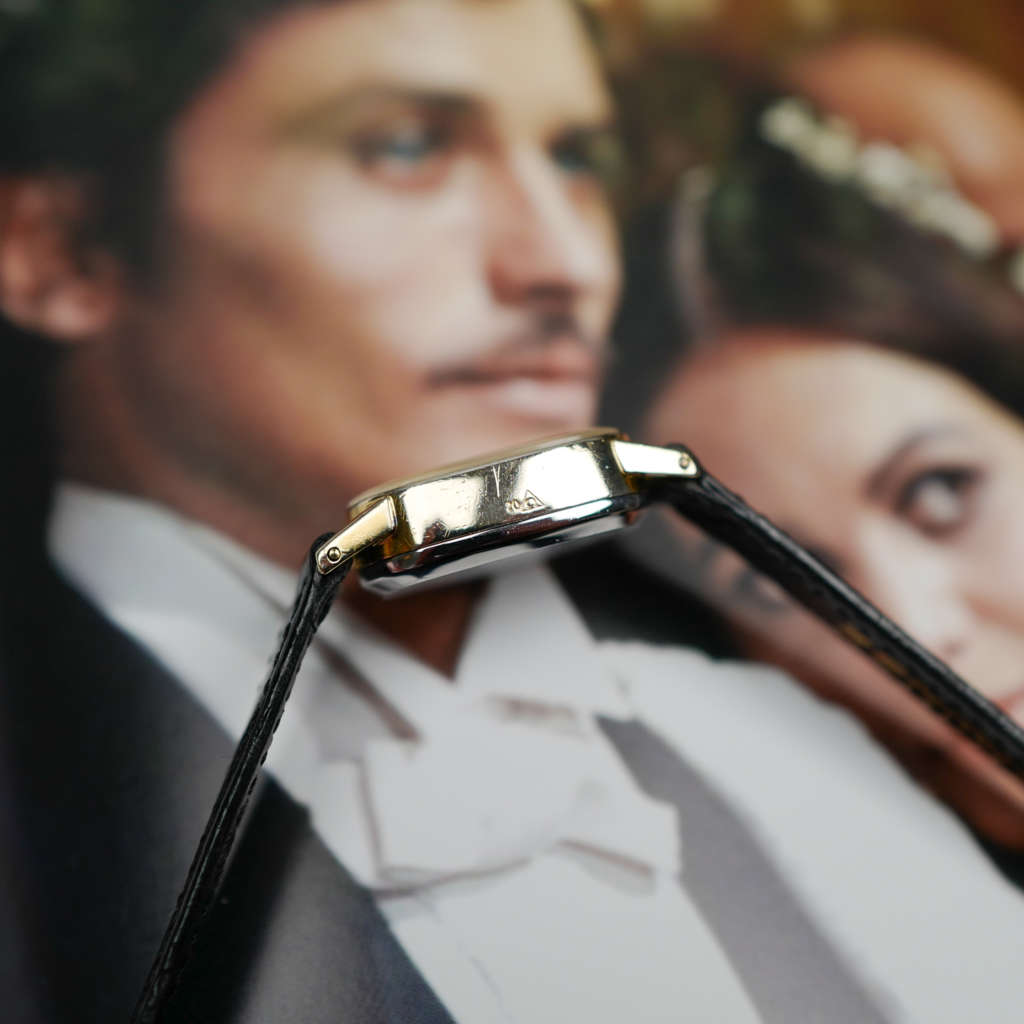 cafe noir les montres vintage horlogerie marseille aix cafe noir montres vintage marseille omega Mini Ellipse 511 289 de 1969 vintage femme dorée mécanique