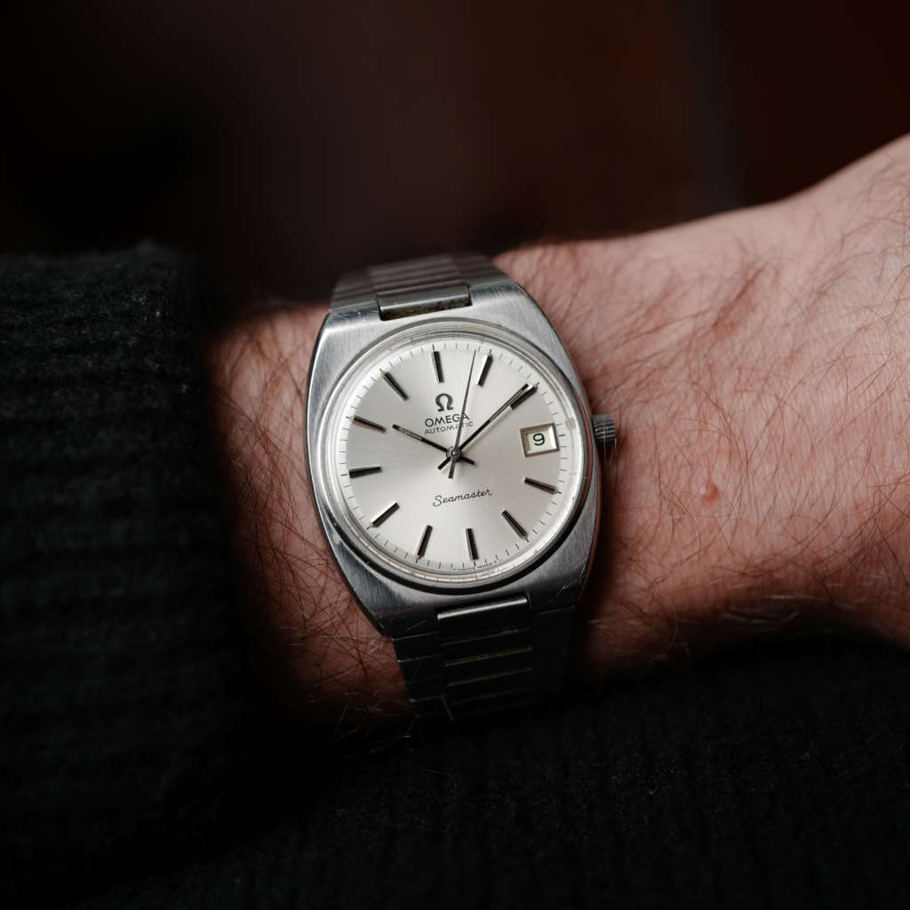 cafe noir les montres vintage horlogerie marseille aix cafe noir montres vintage marseille omega vintage seamaster bracelet intégré acier automatique 1012