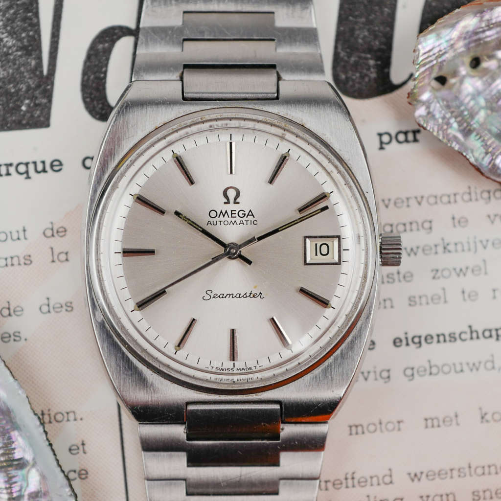 cafe noir les montres vintage horlogerie marseille aix cafe noir montres vintage marseille omega vintage seamaster bracelet intégré acier automatique 1012