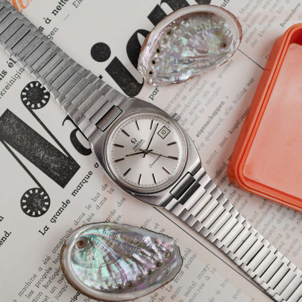 cafe noir les montres vintage horlogerie marseille aix cafe noir montres vintage marseille omega vintage seamaster bracelet intégré acier automatique 1012