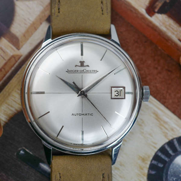 cafe noir les montres horloger marseille jaeger lecoultre automatique calatrava vintage cadran sectoriel sobre cadran blanc homme vintage