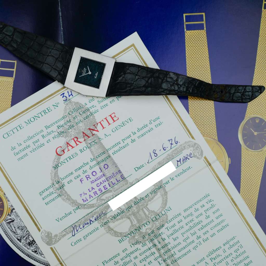 cafe noir les montres horloger marseille rare rolex king midas 4017 vintage or blanc white gold cadran bleu papier papers d'origine france 1976_13 cafe noir les montres horloger marseille rare rolex king midas 4017 vintage or blanc white gold cadran bleu papier papers d'origine france 1976