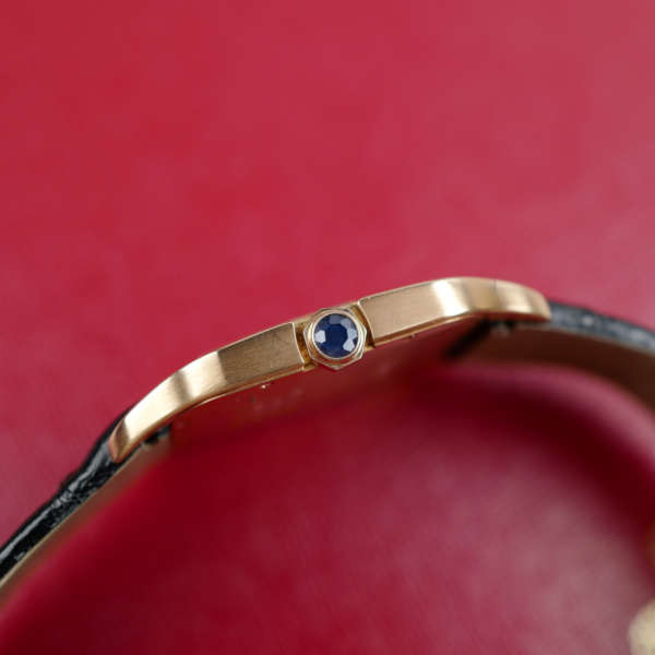 cafe noir les montres vintage horloger marseille CARTIER Santos-Dumont - Réf. 2650 en Or Rose Collaborateur 2015