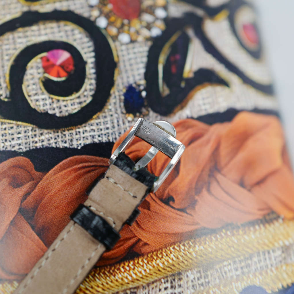 cafe noir les montres vintage horloger marseille Constellation Ellipse 511 257 mini acier cadran émaille 1968