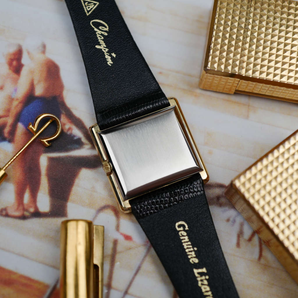 cafe noir les montres vintage horloger marseille aix revision omega tank 1974 large oversize mécanique manuel de ville