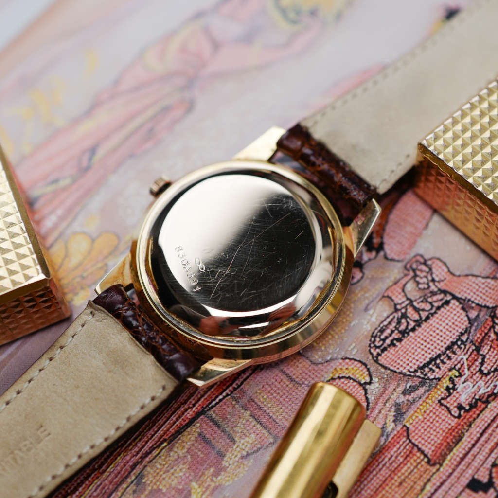 cafe noir les montres vintage horloger marseille zenith stellina or jaune rose vintage automatique 35mm 2545PC année 1960