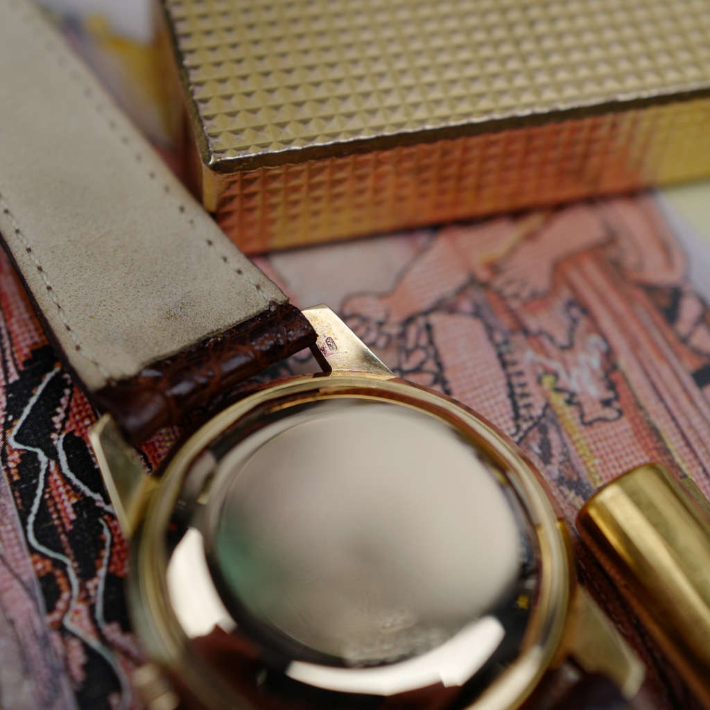 cafe noir les montres vintage horloger marseille zenith stellina or jaune rose vintage automatique 35mm 2545PC année 1960