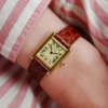 cafe noir les montres vintage horlogerie vintage horloger marseille cartier tank must pour femme mini dorée vermeil