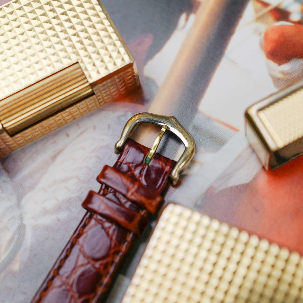 cafe noir les montres vintage horlogerie vintage horloger marseille cartier tank must pour femme mini dorée vermeil