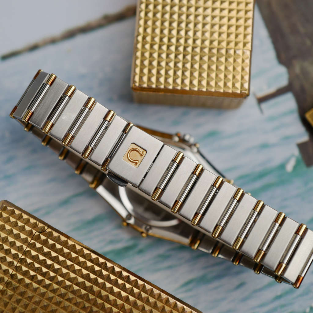 cafe noir les montres vintage marseille horloger omega constellation or acier vintage femme cadran beige champagne_11 cafe noir les montres vintage marseille horloger omega constellation or acier vintage femme cadran beige champagne