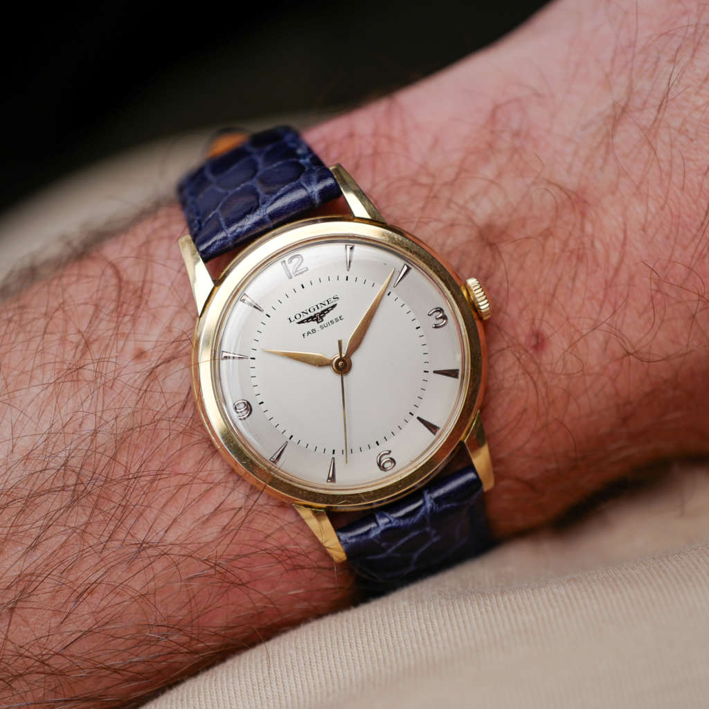 cafe noir les montre horloger marseille longines-fab-suisse-or-18k-1955