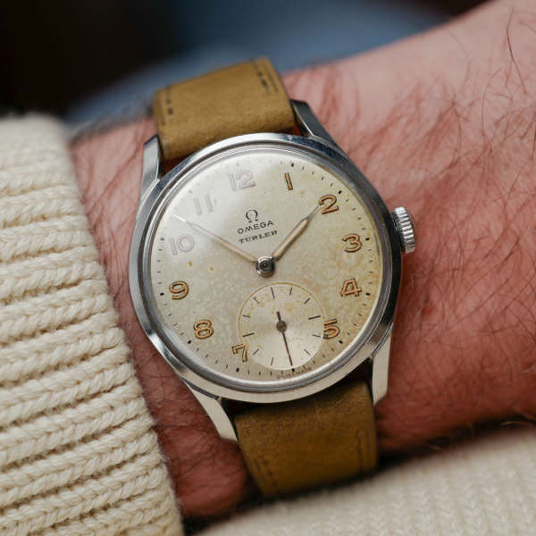 cafe noir les montres horloger marseille omega oversize turler zurich vintage tritium militaire 1951