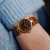 cafe noir les montres vintage horloger marseille CARTIER Vendôme Must ronde Grand Modèle Doré vintage petit modèle ronde patine marron_10 cafe noir les montres vintage horloger marseille CARTIER Vendôme Must ronde Grand Modèle Doré vintage petit modèle ronde patine marron