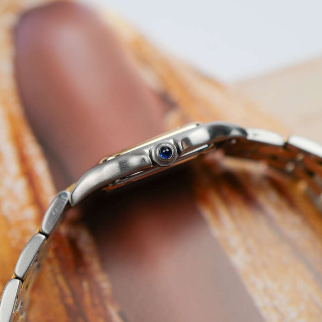 cafe noir les montres vintage horloger marseille cartier panthere or et acier petit modele vintage pour femme cartier boite service