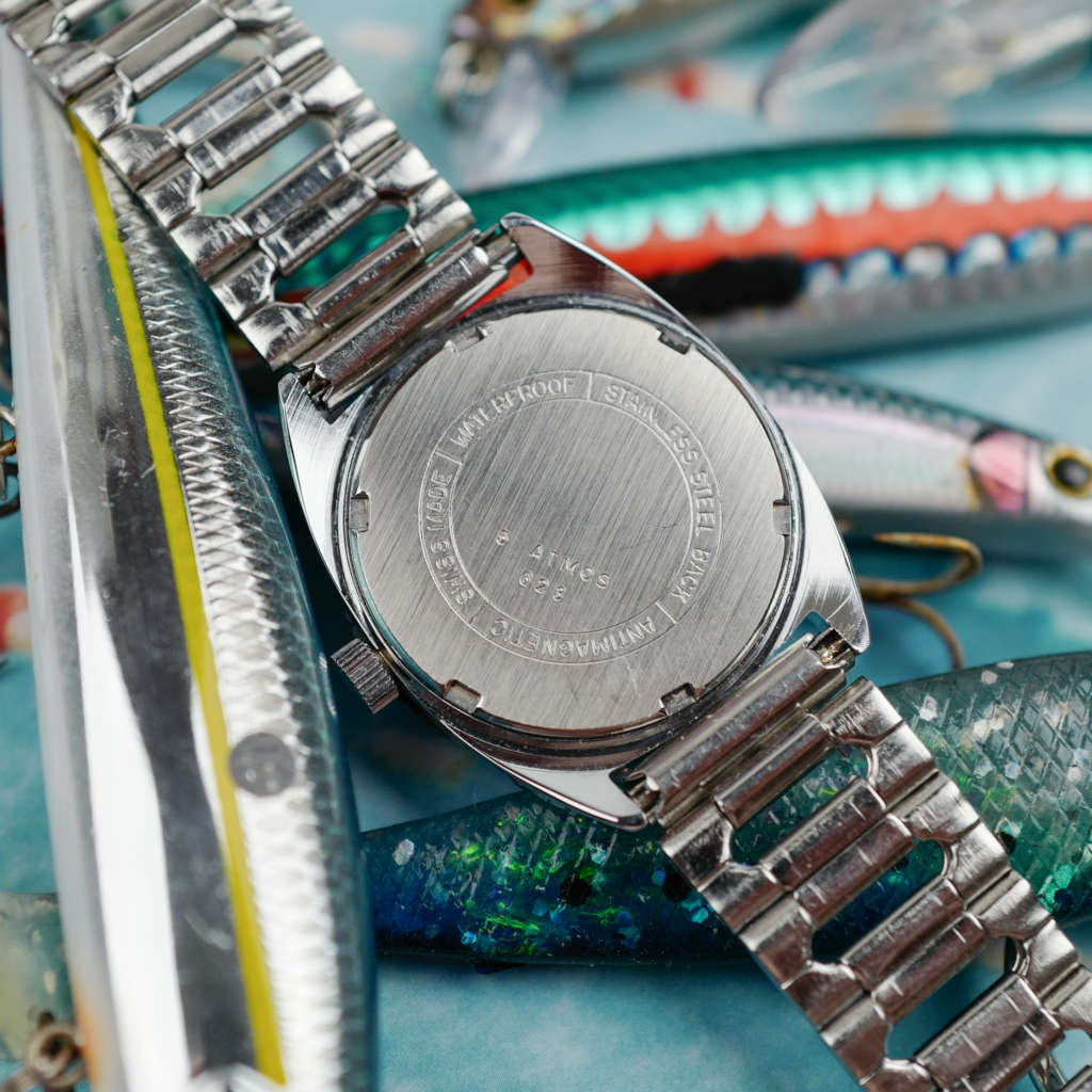 cafe noir les montres vintage horloger marseille felser montre skin diver vintage plongeuse mecanique manuelle cadran bleu tiffany tritium