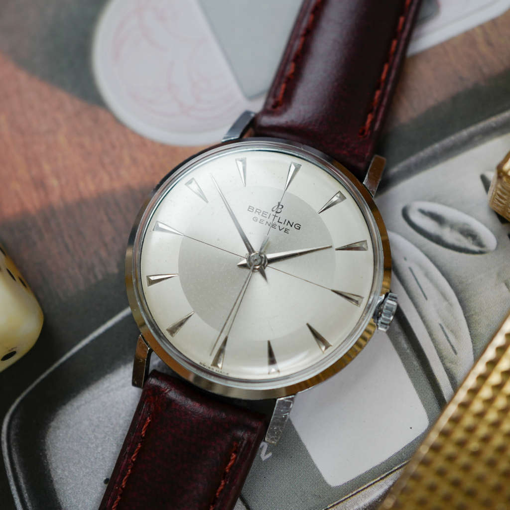 cafe noir vintage marseille breitling-extra-fine-calatrava-3301-vintage-1960-mécanique