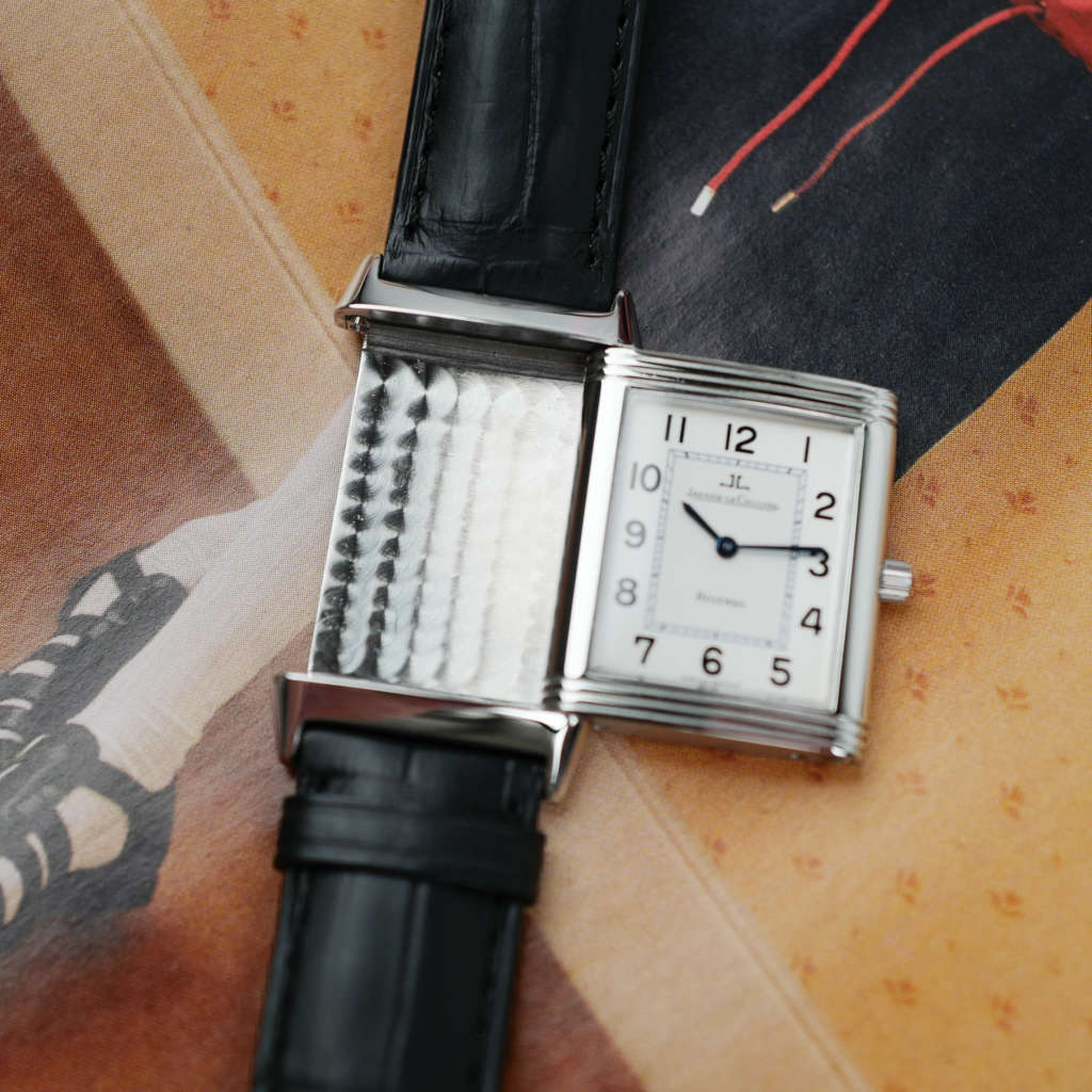 jaeger-lecoultre-reverso-250886-acier crocodile-noir-cuir