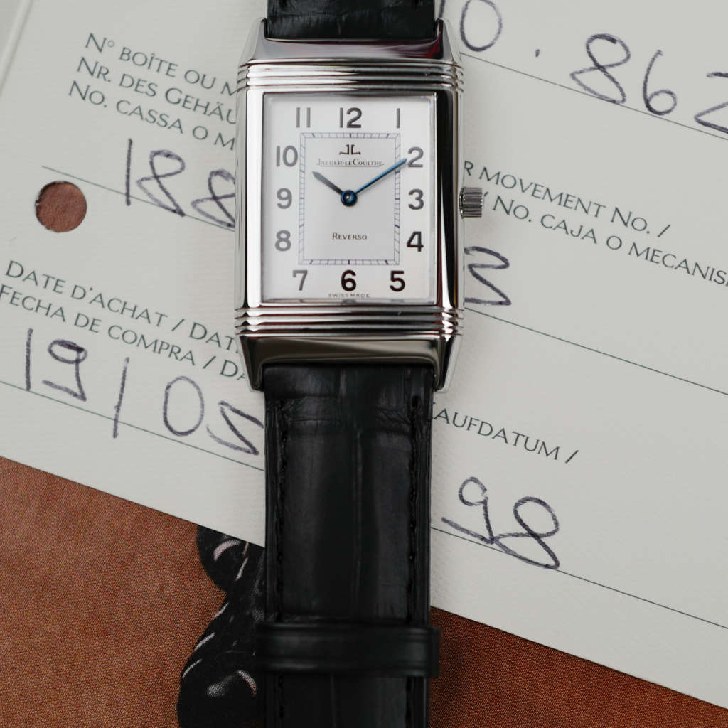 jaeger-lecoultre-reverso-250886-acier crocodile-noir-cuir