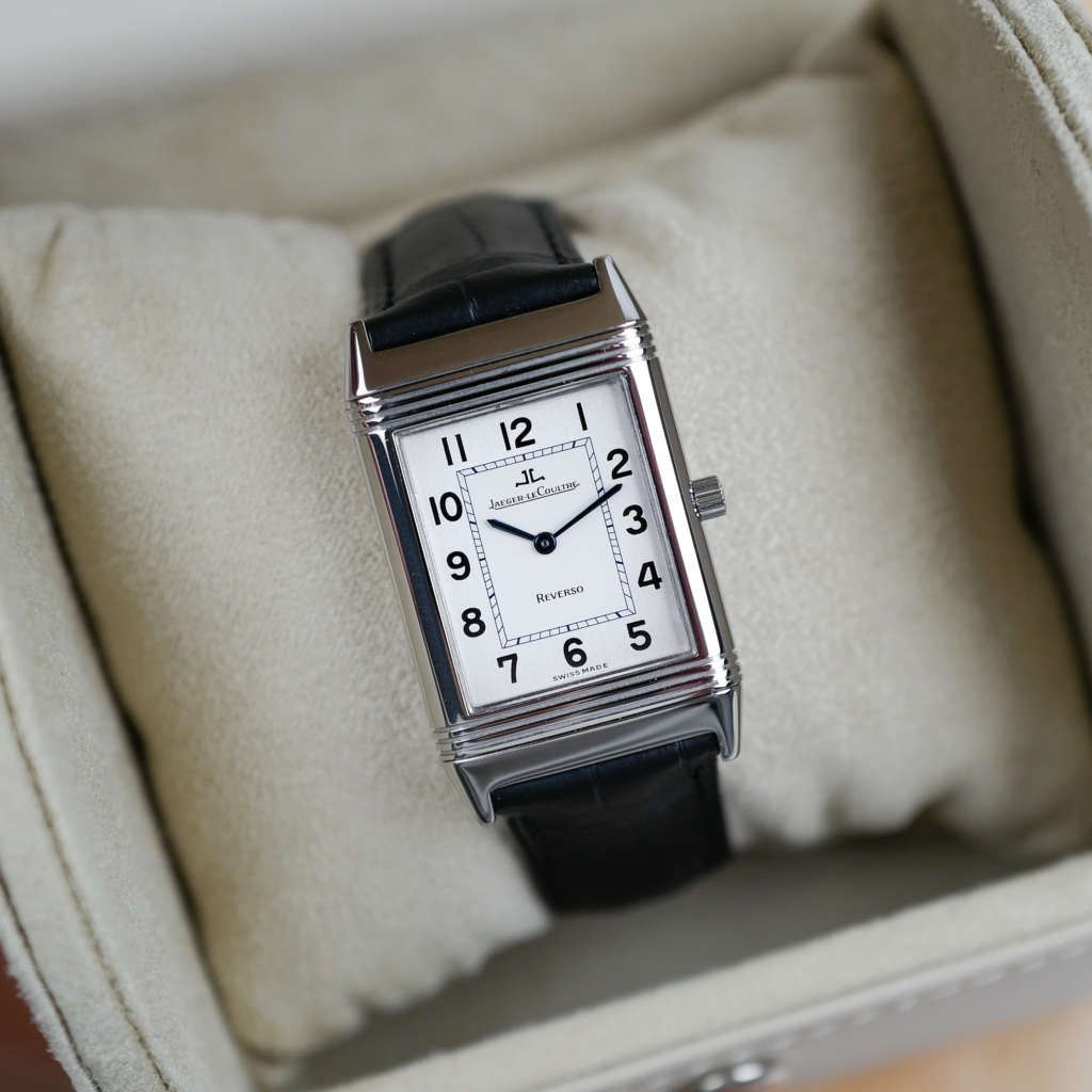 jaeger-lecoultre-reverso-250886-acier crocodile-noir-cuir