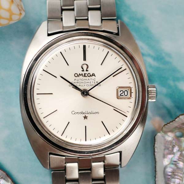 omega cafe noir les montre horloger marseille omega-constellation-vintage-automatique-1967-ST-168-017