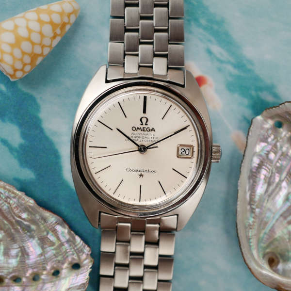 omega cafe noir les montre horloger marseille omega-constellation-vintage-automatique-1967-ST-168-017