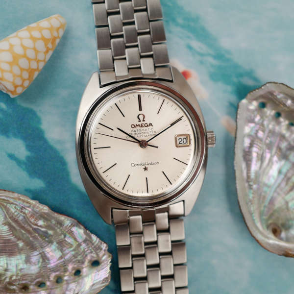 omega cafe noir les montre horloger marseille omega-constellation-vintage-automatique-1967-ST-168-017