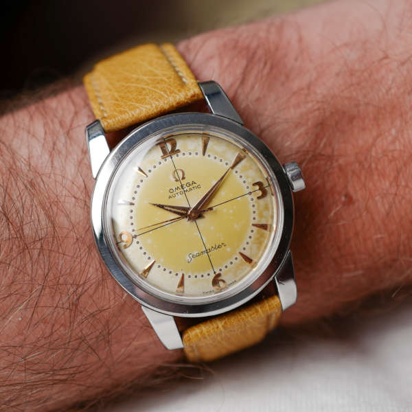 cafe noir les montre horloger marseille omega-automatic-bumper-seamaster-ref-2767-2-vintage-1952