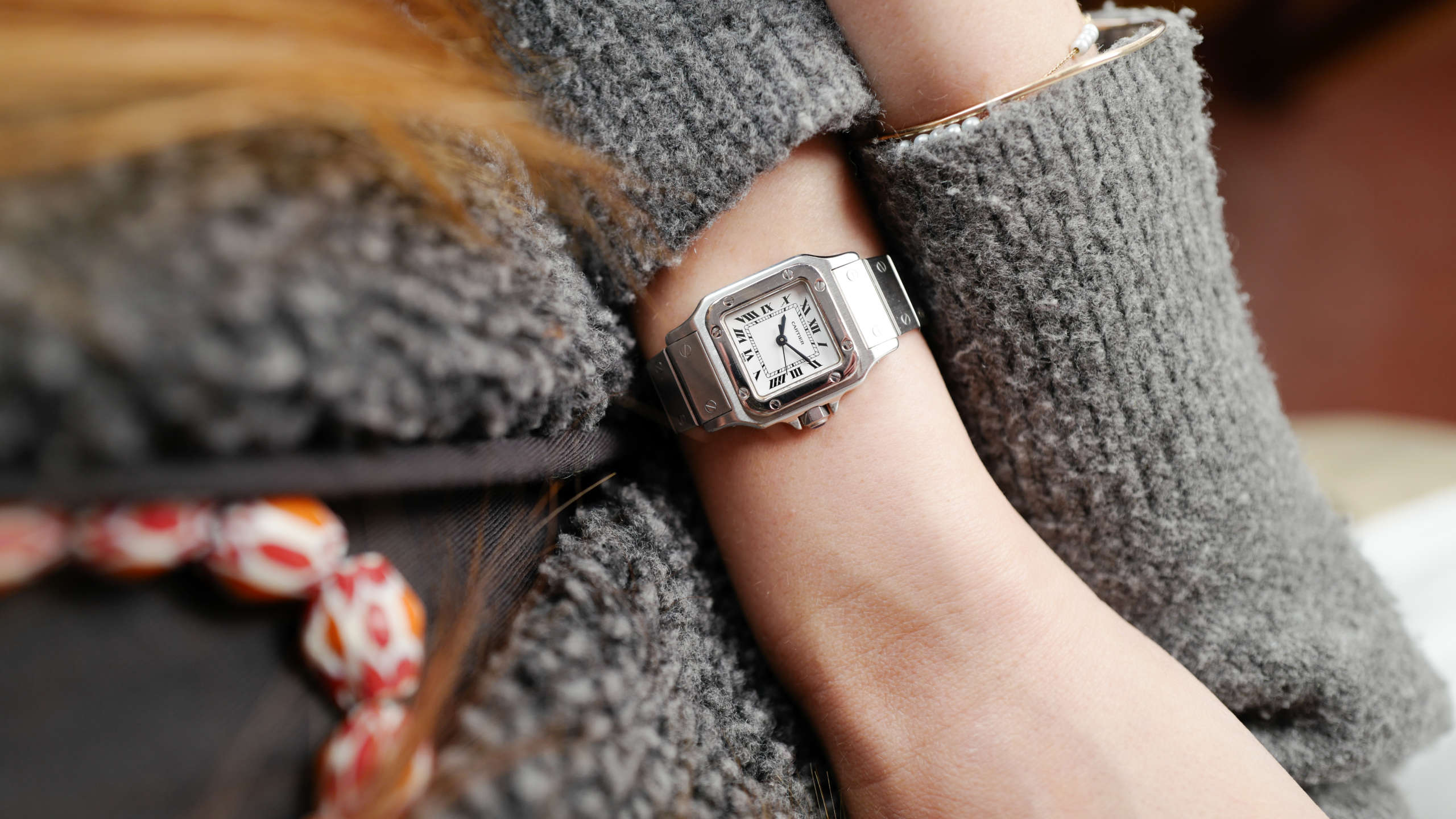cafe noir les montres horloger marseille vintage cartier santos femme petit modele acier automatique réf 0901 vintage