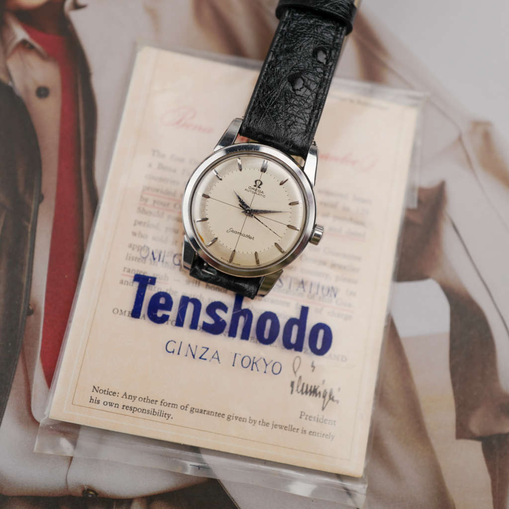 cafe-noir-montres-horloger-marseille-omega-Automatic-Seamaster-Omega-CK-2846-vintage-1960-papiers
