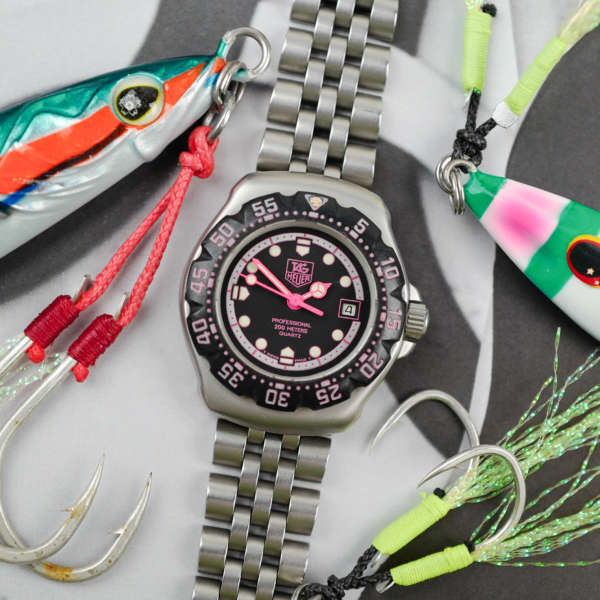 cafe noir les montres vintage horloger marseille mini-tag-heuer-formula-lady-rose-quartz-1985-vintage
