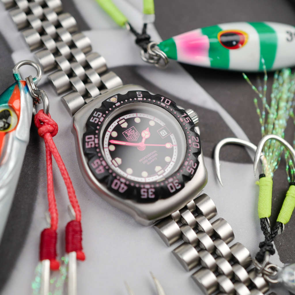 cafe noir les montres vintage horloger marseille mini-tag-heuer-formula-lady-rose-quartz-1985-vintage