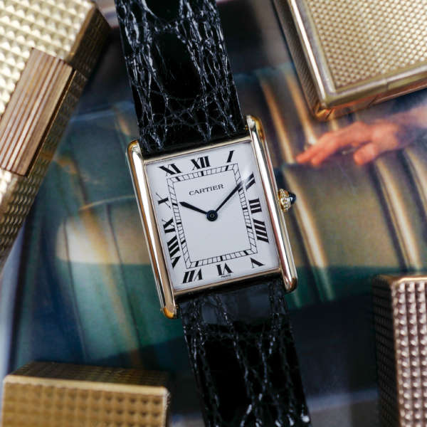 cafe-noir-marseille-montre-vintage-horloger-horlogerie-reparation-revision-cartier-tank-automatique-jumbo-or-massif-1970