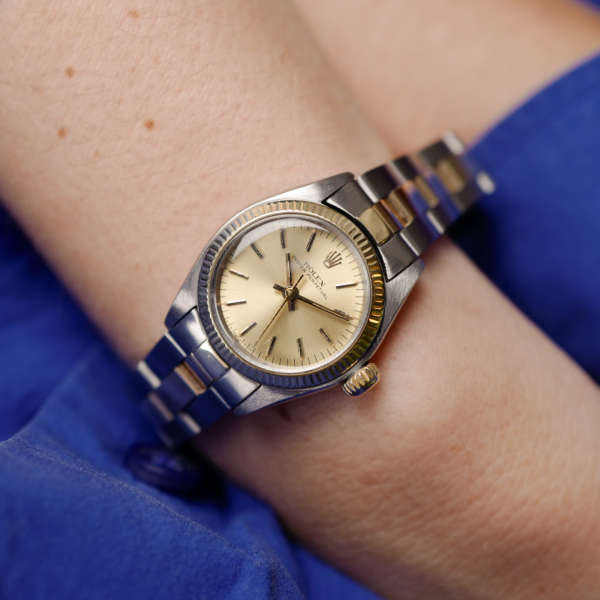 cafe-noir-marseille-montre-vintage-horloger-horlogerie-reparation-revision-rolex-oyster-perpetual-femme-6719-acier-or