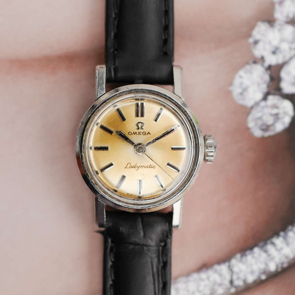 cafe noir les montres vintage omega-ladymatic-mini-automatique-acier-femme-vintage-1971-papiers