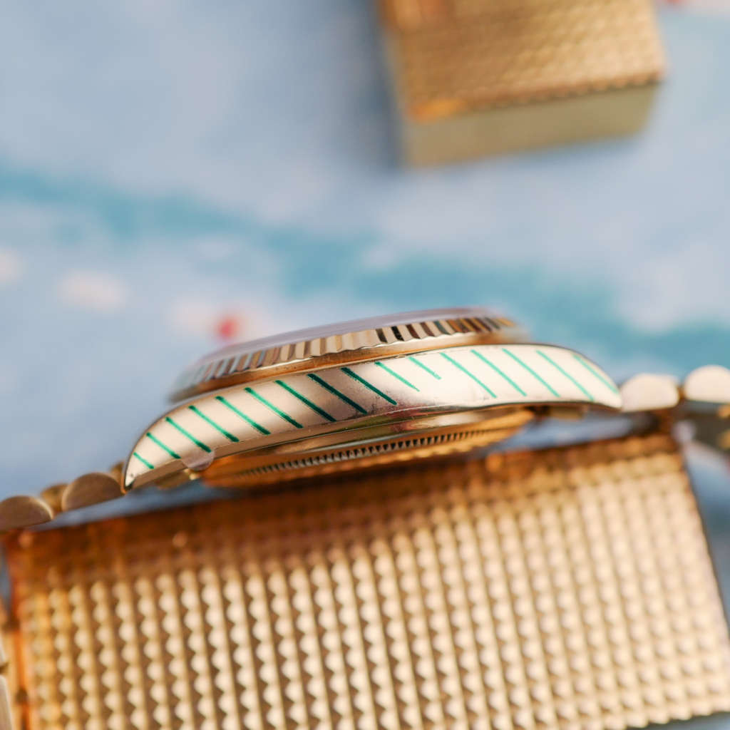 cafe-noir-montre-vintage-marseille-aix-horloger-rolex-day-date-18038-bleu-tritium-president-1980