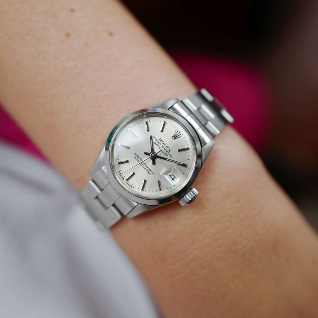 cafe-noir-montres-aix-horloger-mini-rolex-vintage-datejust-acier-6516-automatique-1969