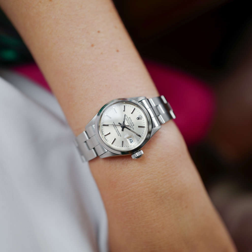 cafe-noir-montres-aix-horloger-mini-rolex-vintage-datejust-acier-6516-automatique-1969