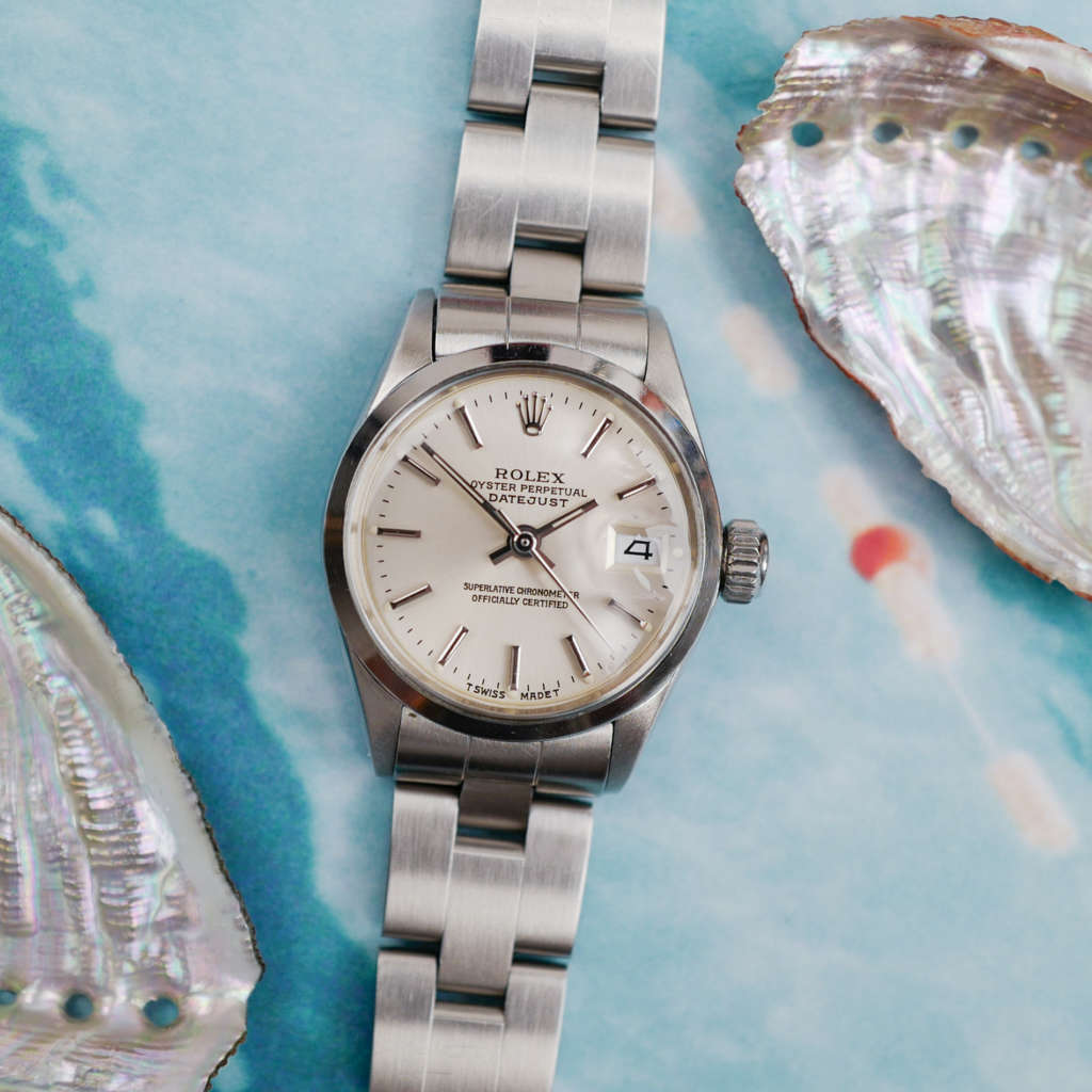 cafe-noir-montres-aix-horloger-mini-rolex-vintage-datejust-acier-6516-automatique-1969