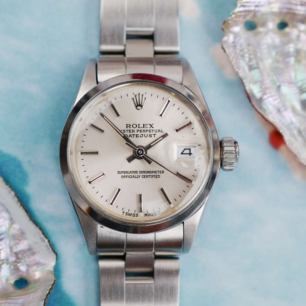 cafe-noir-montres-aix-horloger-mini-rolex-vintage-datejust-acier-6516-automatique-1969